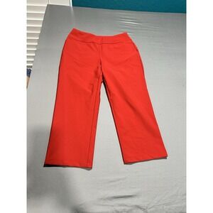 NWT Acegolfs Red‎ Stretch UPF Cropped Pants S
